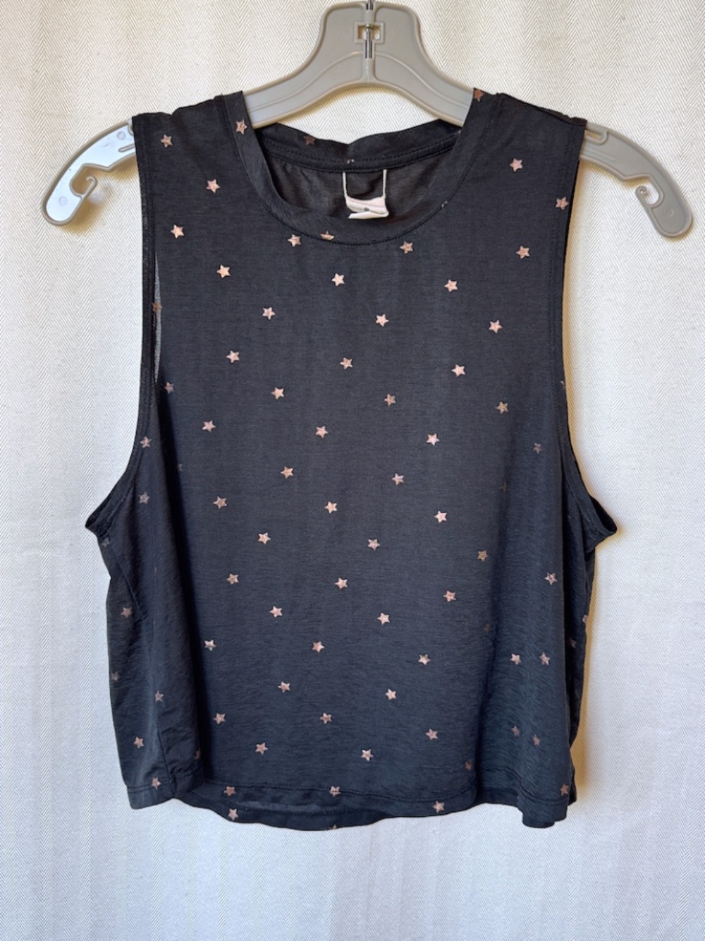 Spiritual Gangster Starts Everyday Yoga Cropped Tank Size S